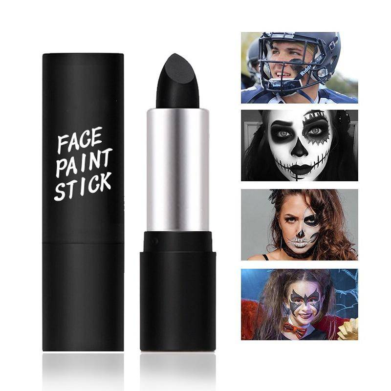 Vattentät 6-färgs Ansikts- och Kroppsfärgpenna Halloween Giftfri Kräm Sminkpenna säker Konstfest Cosplay sport Ansiktsmålning Maquiagem