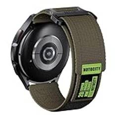 NotoCity Armband för Huawei Watch GT4 46 mm/GT2 46 mm/GT3 46 mm/GT3 Pro 46 mm/GT2 Pro/GT Runner, 22 mm nylon ersättningsarmband för Samsung Galaxy Watch 3 45 mm/Galaxy Watch 46 mm/Gear S3 Classic