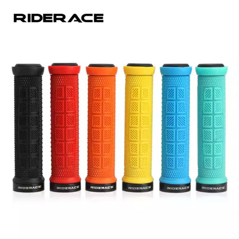 Bicycle Alluminium Alloy Soft TPR Rubber Non-slip Cycling Bmx Handle Bar Grips Mountain Bike Handlebar Grips Lock on MTB Folding