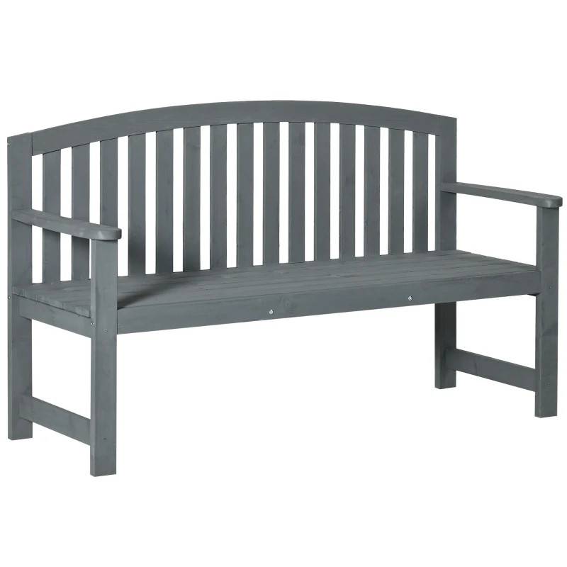 2-sits trädgårdsbänk trä