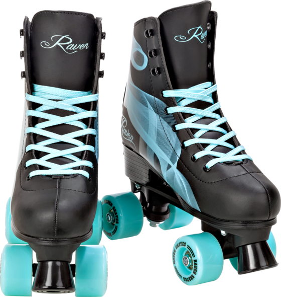 Raven Serena Rullskridskor Inlines Svart/mint - 35-38
