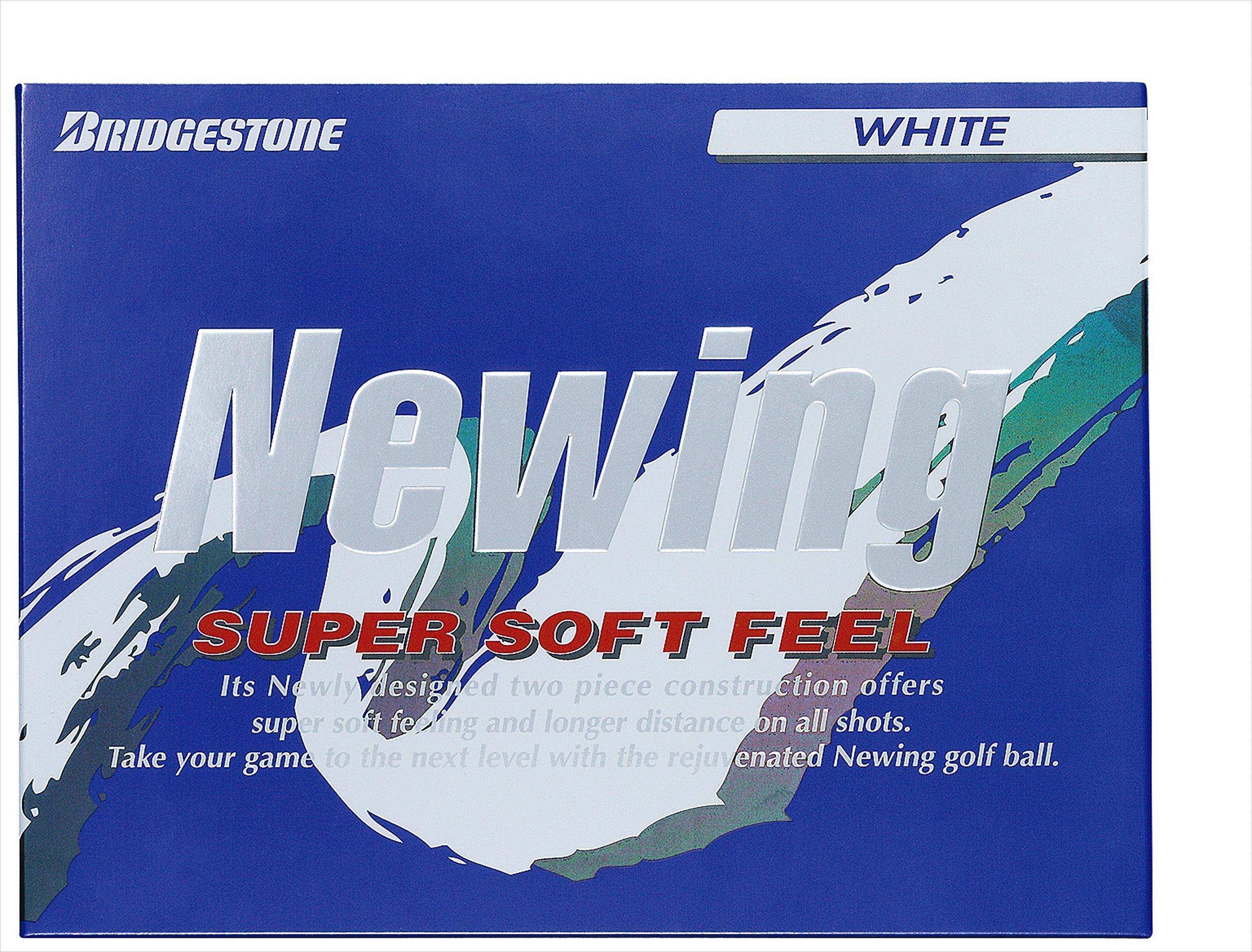BRIDGESTONE Golf Ball Newing Newing Super Soft Feel Unisex NCWX White Gradient Softcore vit
