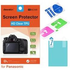 Deerekin hd soft tpu skärmskydd för panasonic lumix lx100 ii fz82 fz80 fz81 fz72 fz70 zs40 tz60 zs80 tz95 dc-g90 g95 g99 - Lx100