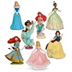 Disney Princess 7-delars lekset – snövit, askungen, Aurora, Ariel, Jasmine, Tiana, Merida (2013-utgåva)