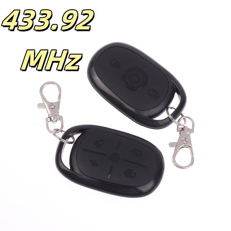 1 Styck 433.92 Mhz Kopieringsfjärrkontroll Universell Duplikatornyckel Hög Känslighet För Bil Hem Garageport Grind Klonfjärrkontroll black