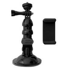 Sugekopholder til GoPro DJI Insta360 SJCam Eken sportskamera + smartphone adapter