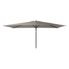 Alu Parasol Rektangulær 150x250 cm - Grå