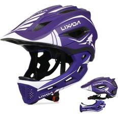 Lixada Cykelhjälm för barn, robust skydd, perfekt passform, ventilerande design, 52–58 cm (ålder 3–15 år)