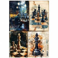 Decoupage Papper Alchemy of Art - Chess