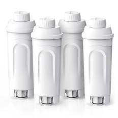 4x GLACIER FRESH Wasserfilter Ersatz für De'Longhi® Wasserfilter DLSC002 filter Kompatibel mit delonghi Kaffeevollautomat Magnifica S, PrimaDonna, Eletta Explorer, Dinamica, ECAM, ETAM, ESAM
