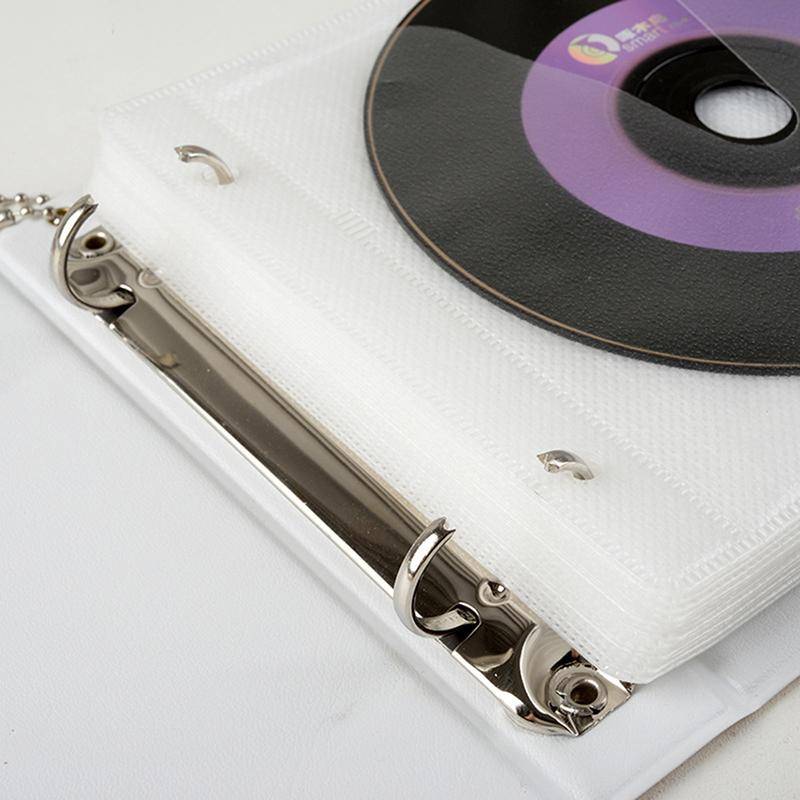 20 Fack Hårt CD-fodral Hållare Organizer Söt Tecknad Björn Bärbar Bärbar DVD-pärm Samlingsbok Hemnalbum Organizer