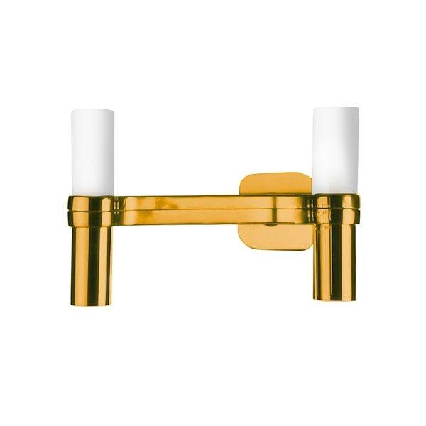 Crown 2 Vägglampa Guld Belagt