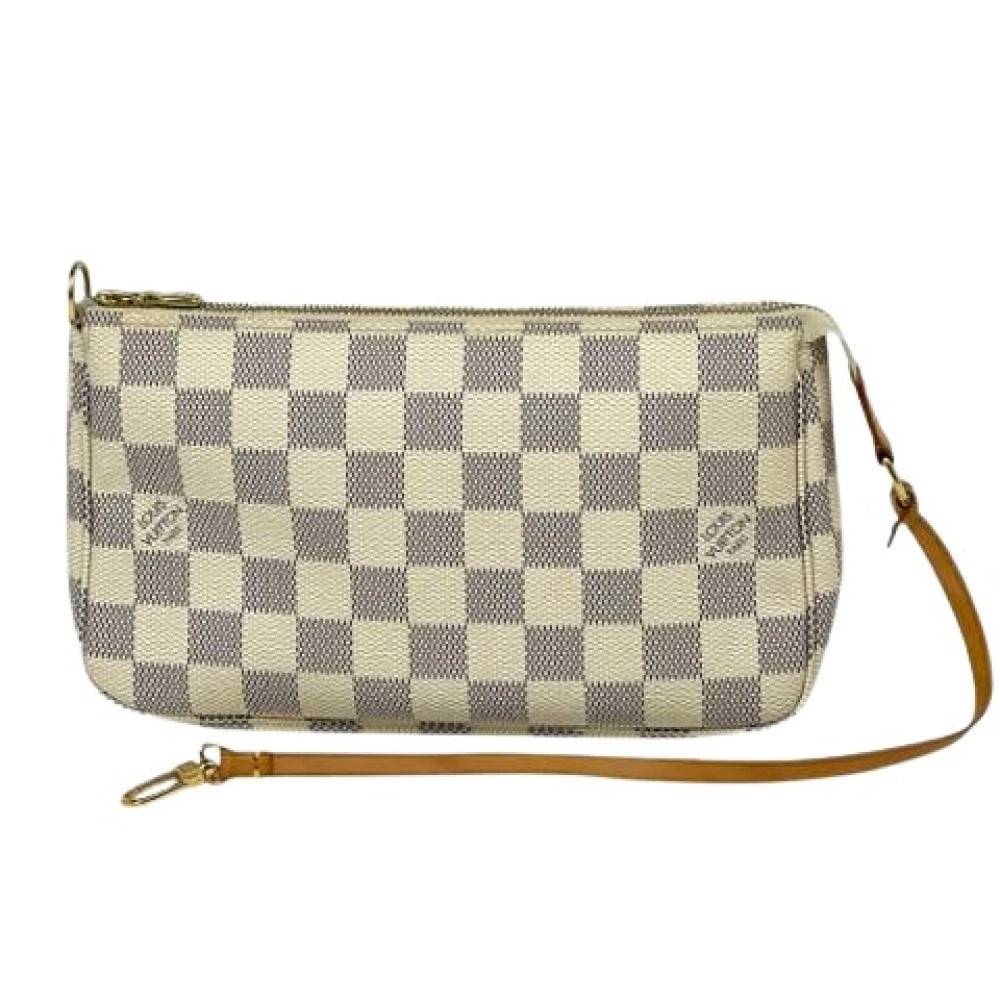 Louis Vuitton Vintage Pre-owned canvas tasker - Vintage - Dame - Beige - ONE SIZE -