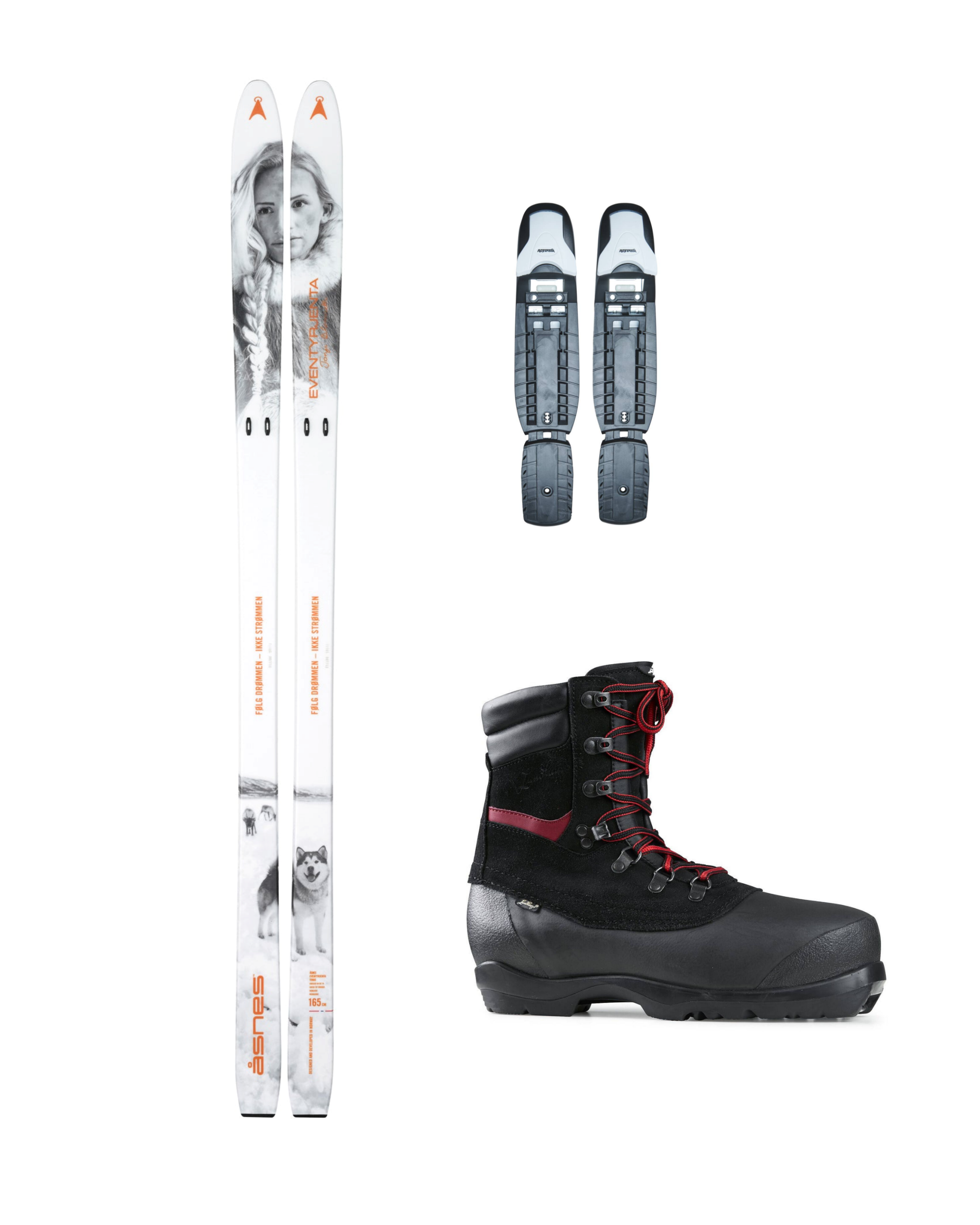 Åsnes PAKET – TONJE BC SKI med BC-bindning och Pjäxor