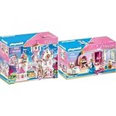 PLAYMOBIL Princess 70447 Stort prinsesslott med roterande dansplatta, frœn 4 œr och uppœt & PLAYMOBIL - 70451 - Palace Pastry