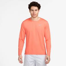 Nike - Dri-FIT UV Miler løbetrøje - Herre  - M  - Orange