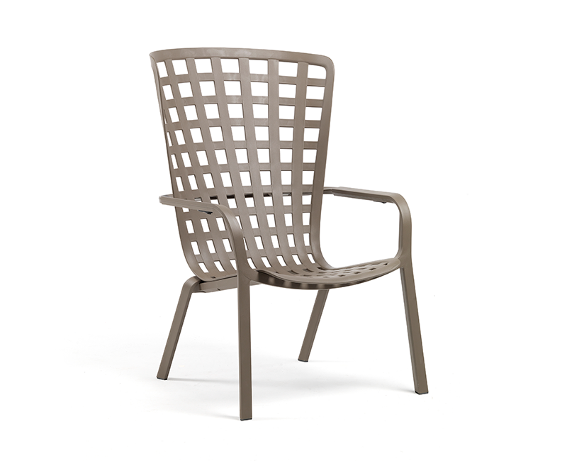 Nardi Folio pos. loungestol - Latte