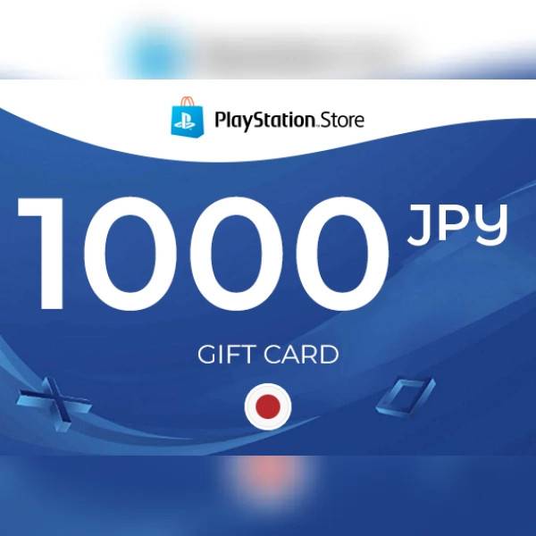 PlayStation Gift Card 1000 JPY - JAPAN