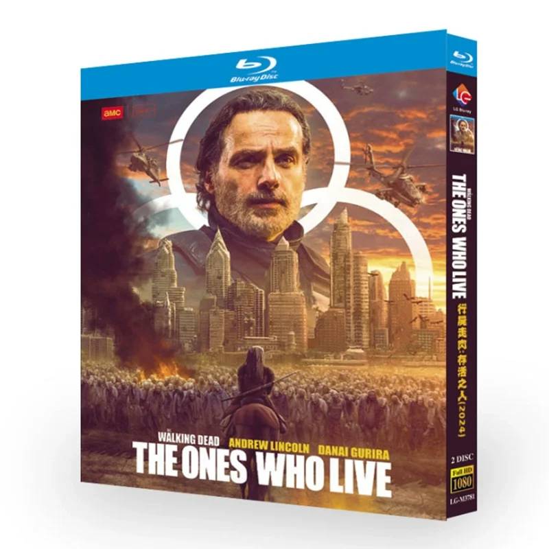 The Walking Dead: The Ones Who Live (2024) Blu-ray Disc DVD