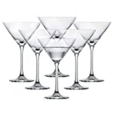 SCHOTT ZWIESEL Martiniglas Classico (6er-Set), klassische Martini Gläser, spülmaschinenfeste Tritan-Kristallgläser, Made in Germany (Art.-Nr. 109398)