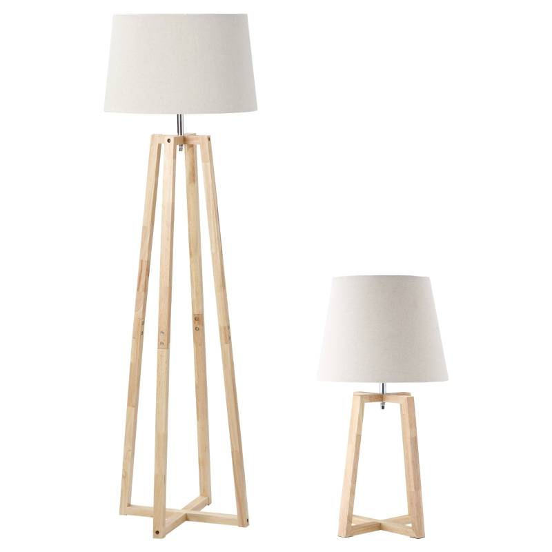 Lampset golvlampa+ bordslampa