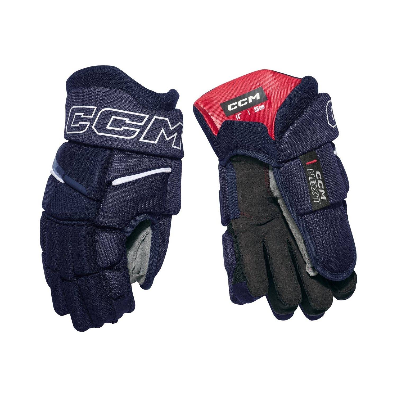 CCM Hockeyhandskar Next Sr Navy/White