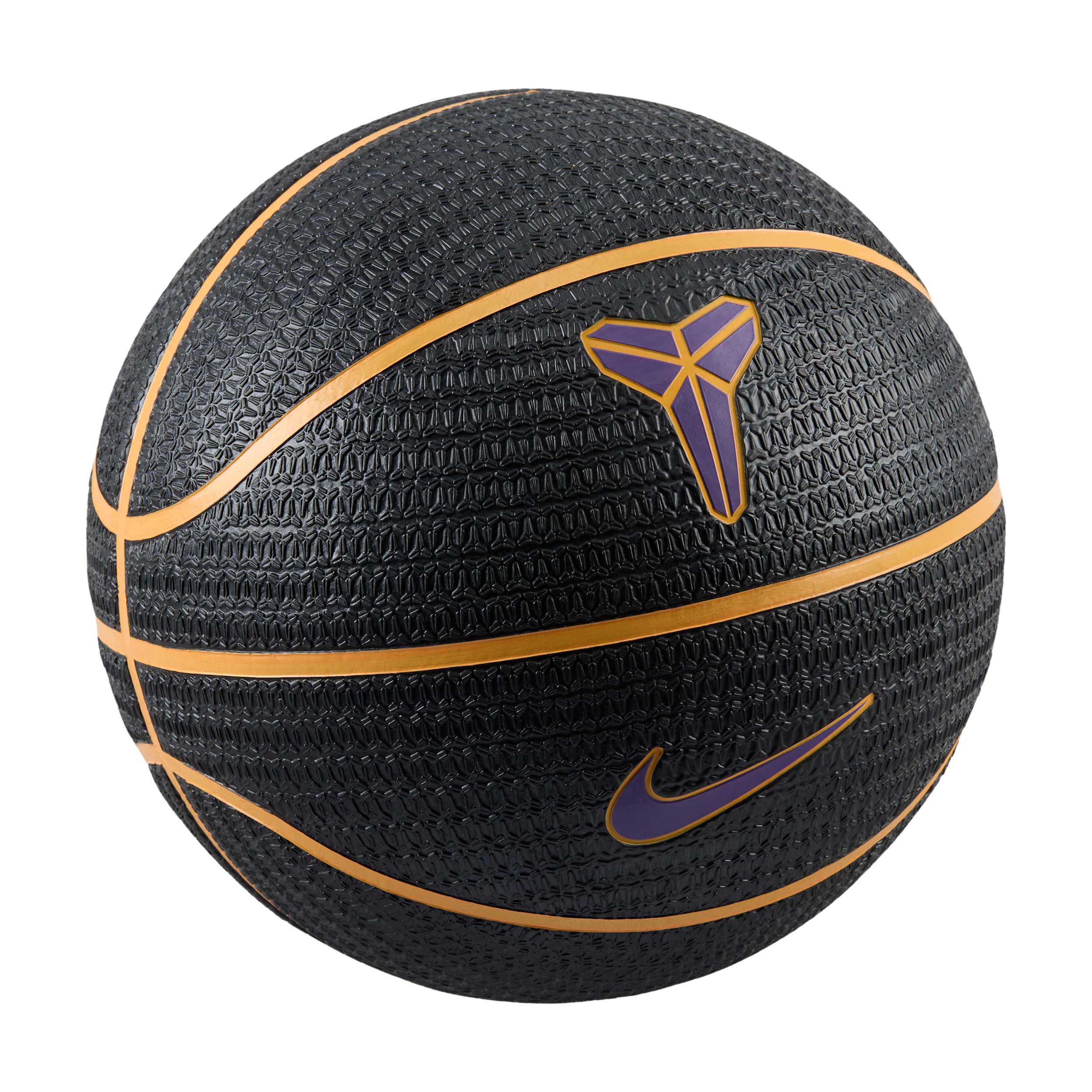 Kobe Signature-basketball (ikke oppustet) - sort