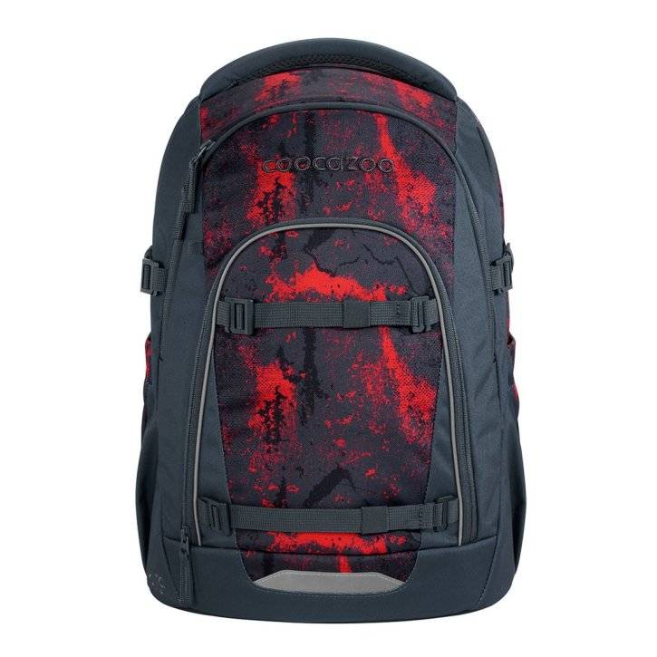 COOCAZOOMATE Schulrucksack broken black