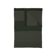 PIP Blockstripe Throw Green 130x170