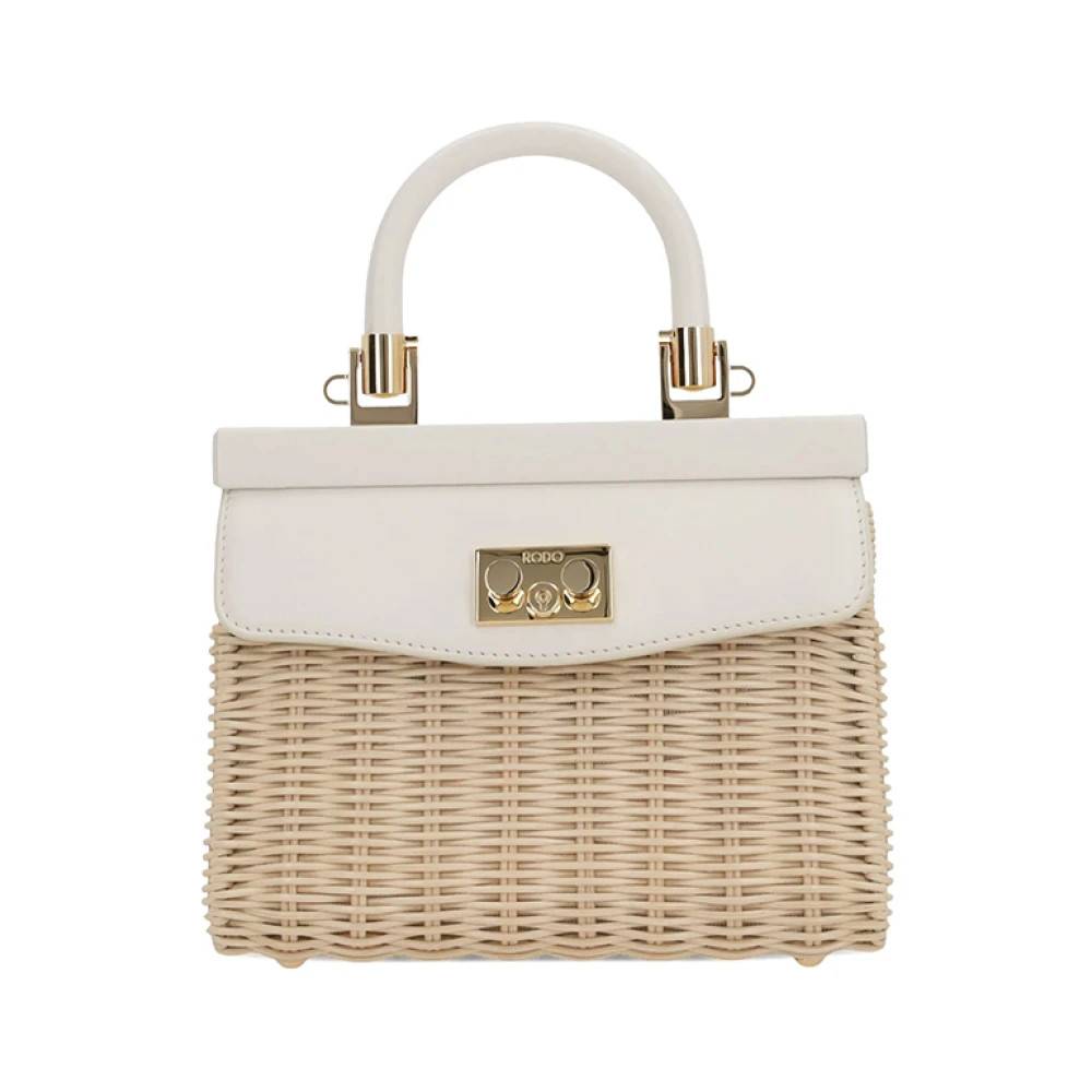Rodo - Small Wicker Paris Väskor - Dam - ONE Size -