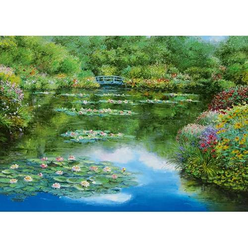 1000 bitar - Sam Park, Water lily pond