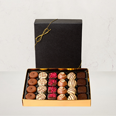 Belgisk pralinask 24 bitar