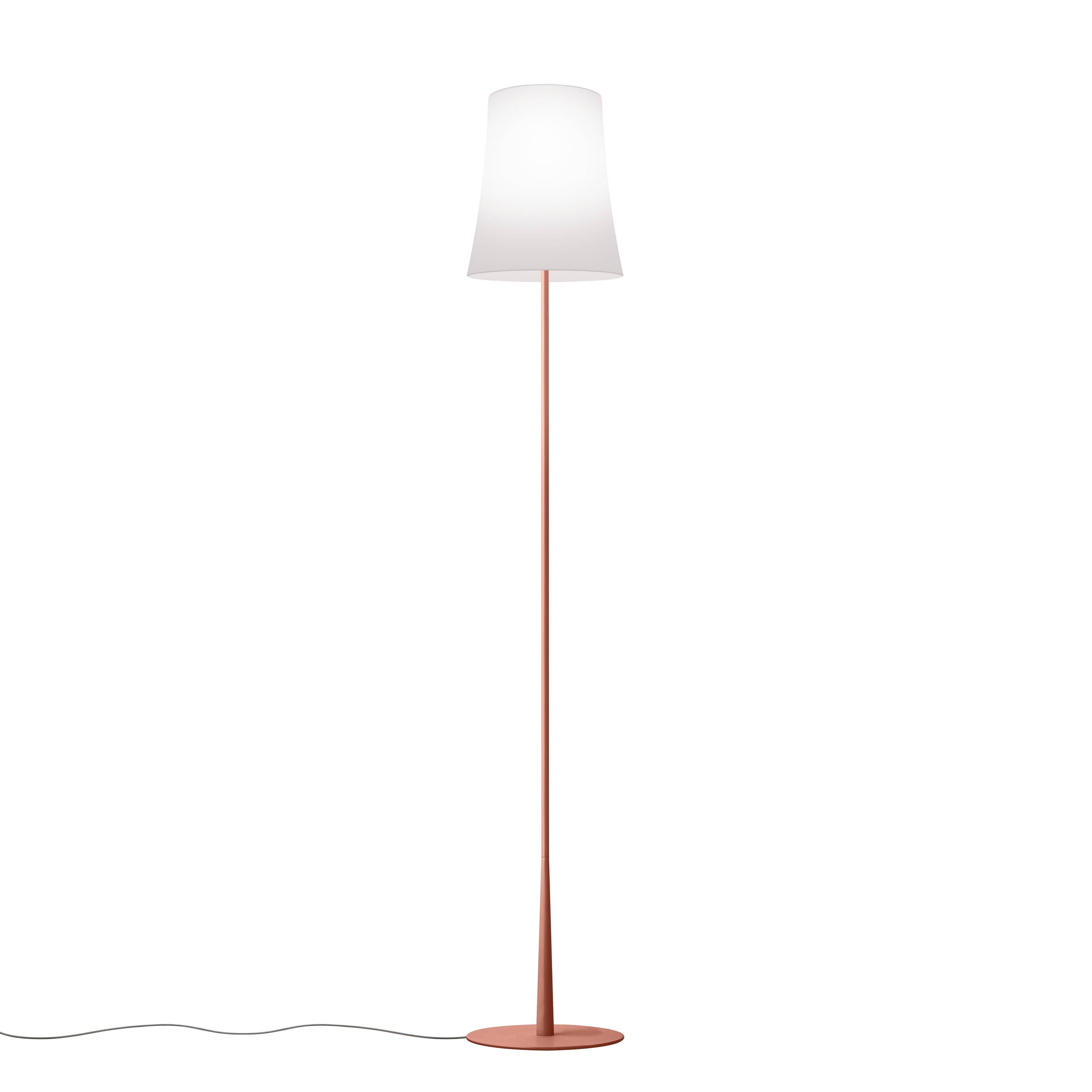 Birdie Easy Gulvlampe - Rosso Mattone - Foscarini.