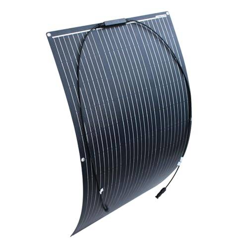 Solmodul etfe 100W ETFE Solpanel Flexibel Lätt för Båt Tak Utomhus Laddning