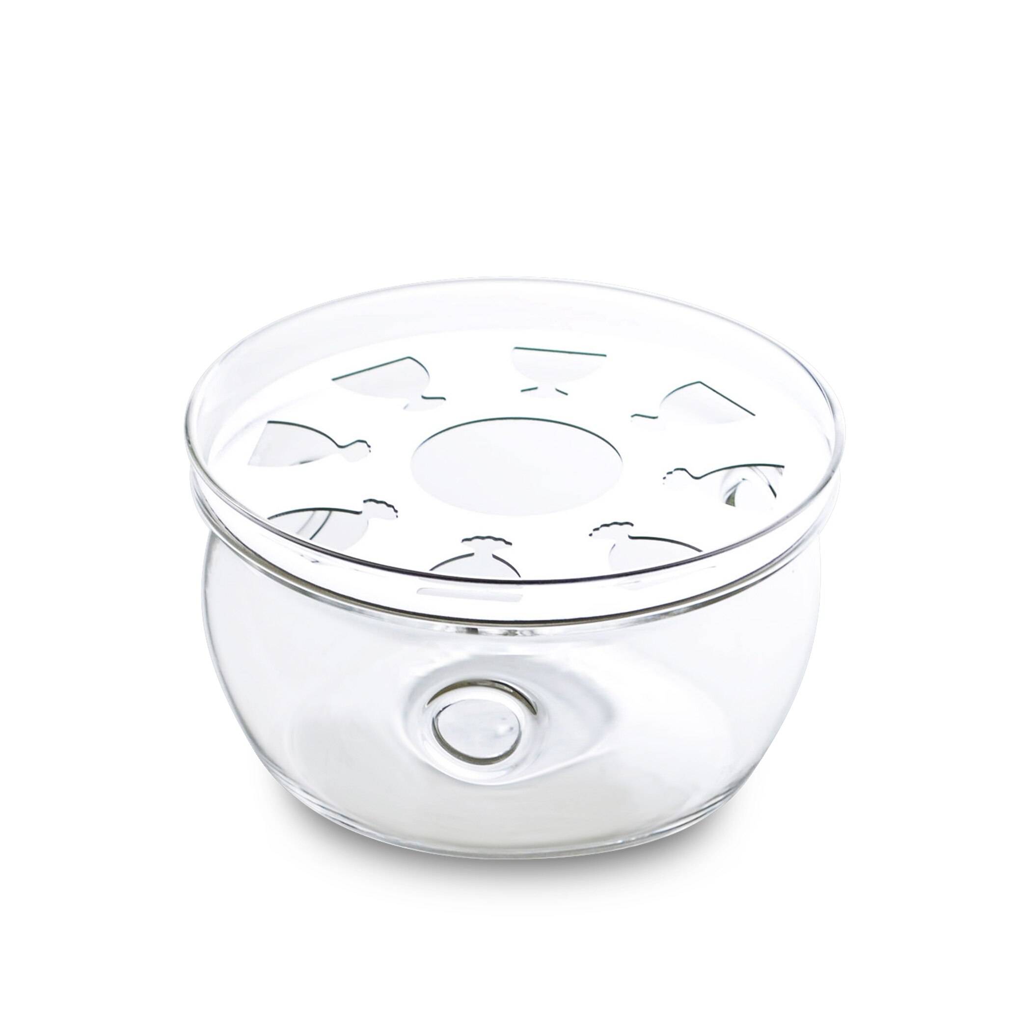 VOMOSSY Glas Tekanna Värmare - 1 rund varmare