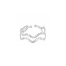 Double wave ring Pernille Corydon, silver