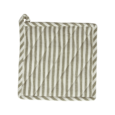 Dacore Grydelap Quilt 22,5x22,5 cm. Stribet Salvie