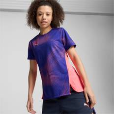 Women's Puma individual BLAZE Jersey, Blue, Size S, Clothing - Dark Amethyst - S