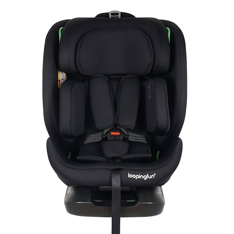 R129 I-size Child Car Seat, 40-150cm Adjustable Car Seat For Babies And Kids, 5-point Harness, Reclining Child Safety Seat With Vehicle Seat Belt Installation, 0-12 Years