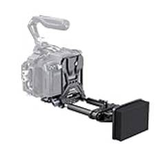 SMALLRIG V-Mount Battery Plate med Double Quick Release Plate för Arca, Quick Release Chest Pad, 15mm rods, L-Shape Compact & Foldable V Mount Battery Plate för DSLR Cameras, Gimbals & Tripod - 4063B