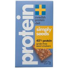 Swedish Protein Deli Simply Seeds Crackers 70g