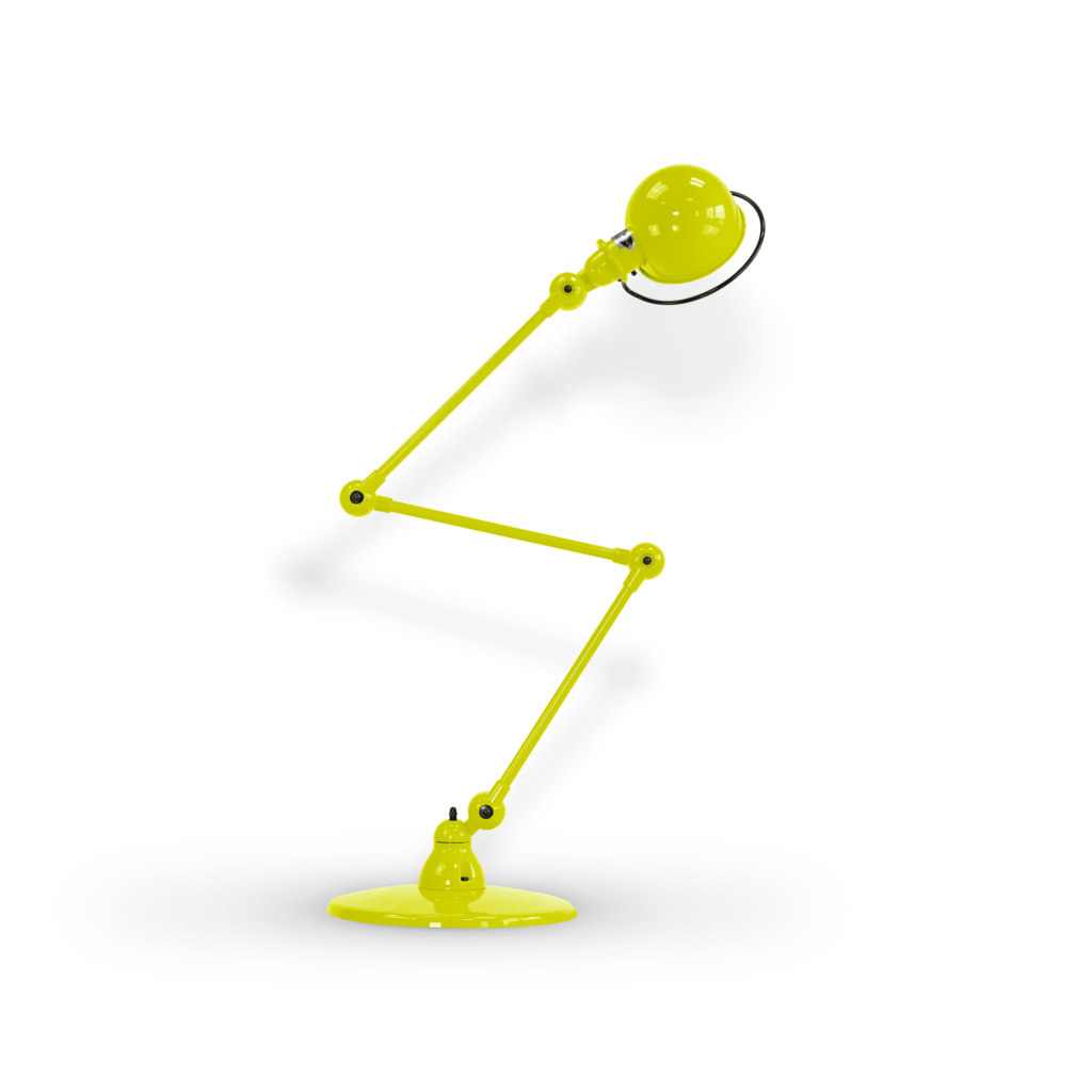 Loft D9403I gulvlampe fra Jieldé - Sulfur yellow / Blank