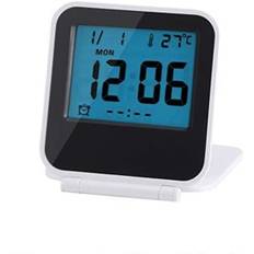 Digitalt rejsevækkeur, mini foldbart bærbart alarmkalender