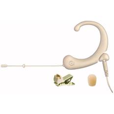 Que Audio DA12DE Single ear headworn microphone -45dB (Omni) Petite Beige