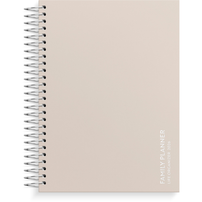 Kalender Burde Life Organizer A5 Family 2026