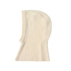 FUB Baby Balaclava I Ull Ecru  Ecru-62/68 cm Wool Beige  62/68 cm  Unisex