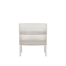 Kartell - Ghost Buster 3210, White - Sidobord - Eugeni Quitllet,Philippe Starck - Transparent - Plast