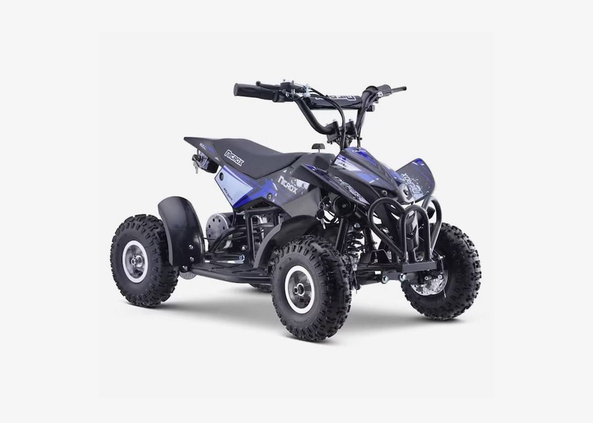 Elektrisk Mini ATV Nitrox Spirit 500W - Blå