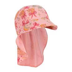 Konges Sløjd - Kdmanuca Frill Sun Hat Grs Ks102512 - Rainbow Bow