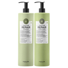 Maria Nila Structure Repair Shampoo & Conditioner 2x1000 ml.